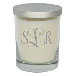Luxury Soy Candle with Monogram